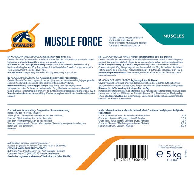Cavalor Muscle Force Multicolour