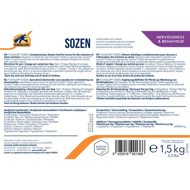 Cavalor Sozen Multicolour