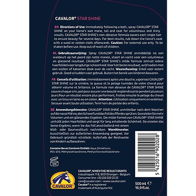 Cavalor Star Shine Spray Multicolour