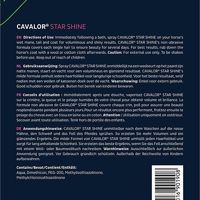 CAVALOR STAR SHINE SPRAY Multicolour