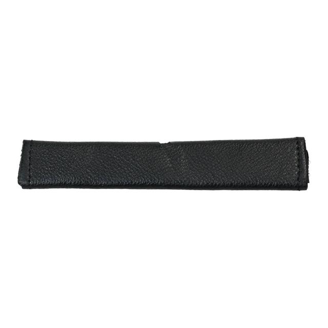 Chin Protector Horsegear Soft Leather Black