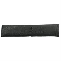 Chin Protector Soft Leather Black
