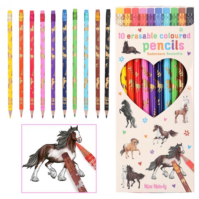 Colored pencils Miss Melody Erasable 