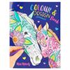 Coloring book Miss Melody Colour & Design Book Multicolour