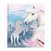 Coloring book Miss Melody with glitter Multicolour