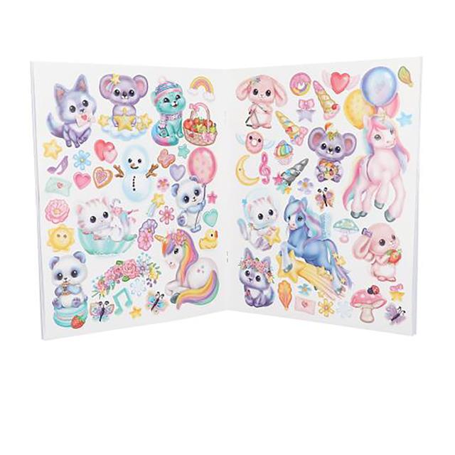Colour and Sticker Book Ylvi & The Minimoomis Create Your Unicorn 