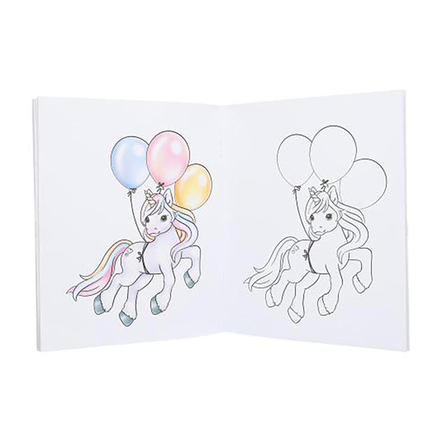 Colour and Sticker Book Ylvi & The Minimoomis Create Your Unicorn 