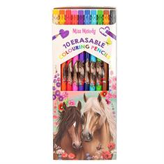 Coloured Pencils Miss Melody Erasable Multicolour