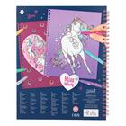 Colouring Book Create Your Glitter Horse Miss Melody Multicolour