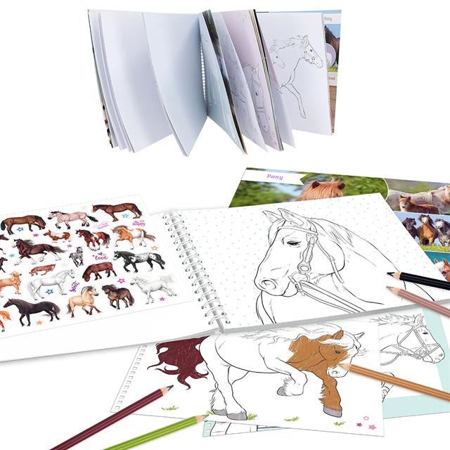 Colouring Book Miss Melody Multicolour