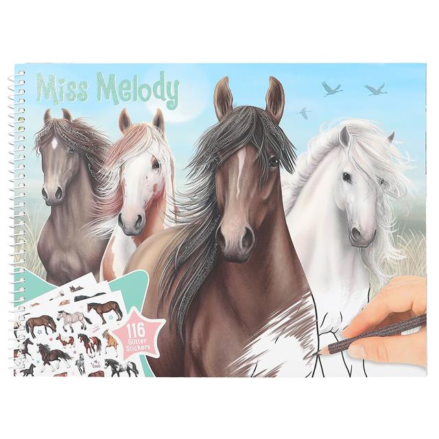 Colouring Book Miss Melody 