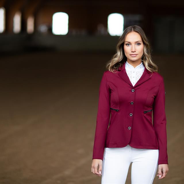 Competition Jacket Equestrian Stockholm Select Bordeaux Dark Red