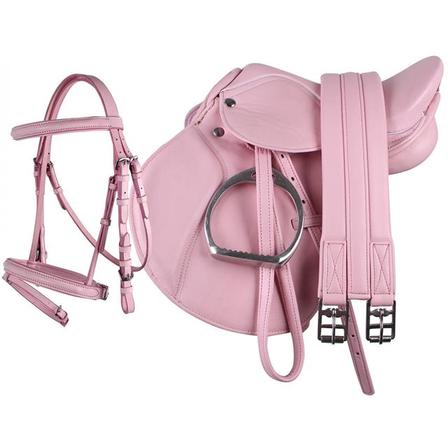 Complete Saddle Set QHP Pink