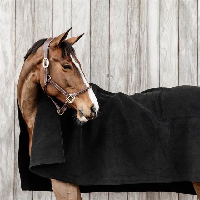 Cooler Rug Kentucky Heavy Fleece Square Black