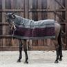 Cooler Rug Kentucky Heavy Fleece Square Fishbone Dark Red