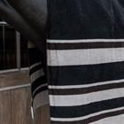 Cooler Rug Kentucky Heavy Fleece Square Stripes Brown-Light Brown