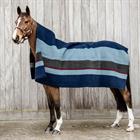 Cooler Rug Kentucky Heavy Fleece Square Stripes Dark Blue-Grey