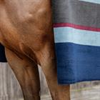 Cooler Rug Kentucky Heavy Fleece Square Stripes Dark Blue-Grey