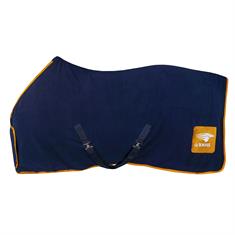 Cooler Rug KNHS With Chest Flap Dark Blue-Orange