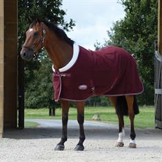 Cooler Rug WeatherBeeta Sherpa Fleece Dark Red