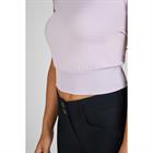 Cropped Shirt Pikeur Athleisure Light Purple