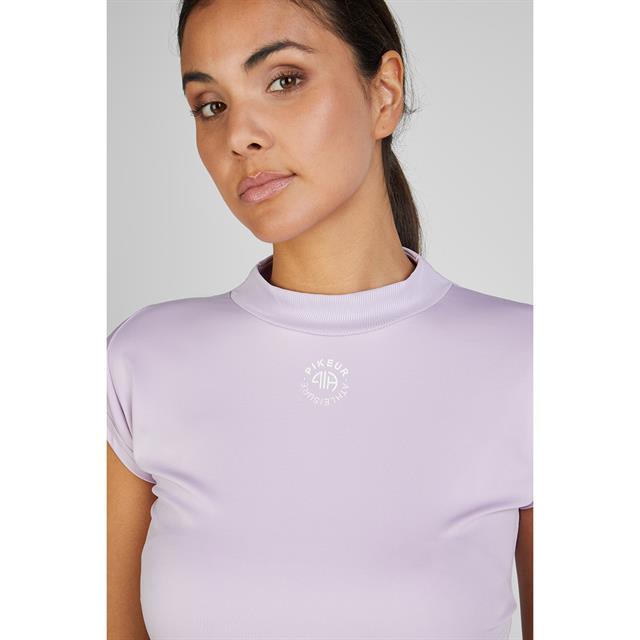 Cropped Shirt Pikeur Athleisure Light Purple