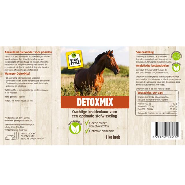 Detox mix VITALstyle 1Kg 