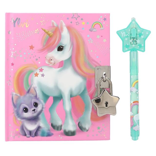 Diary Ylvi Secret Writing Pen Multicolour