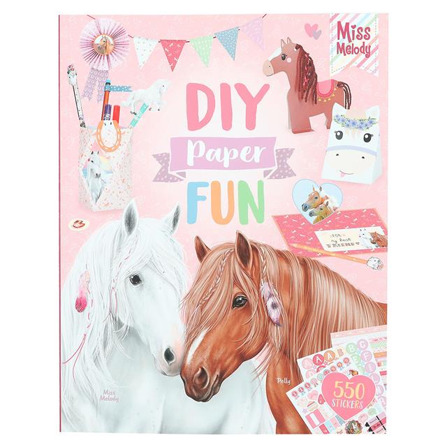 DIY Paper Fun Book Miss Melody Multicolour