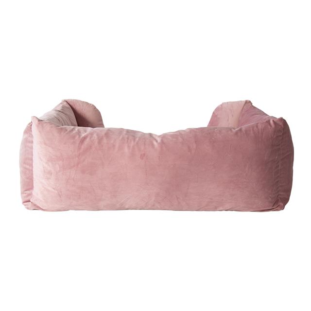 Dog Bed Kentucky Velvet Light Pink
