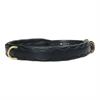 Dog Collar HORSEGEAR HGWave Leather Black