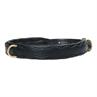 Dog Collar HORSEGEAR HGWave Leather Black
