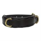 Dog Collar HORSEGEAR HGWave Leather Brown