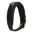 Dog Collar HORSEGEAR HGWave Leather Brown