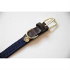 Dog Collar Kentucky Braided Nylon Dark Blue