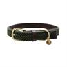 Dog Collar Kentucky Braided Nylon Mid Green