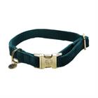 Dog Collar Kentucky Velvet Dark Green