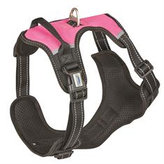 Dog Harness Weatherbeeta Anti-pull Black-Pink