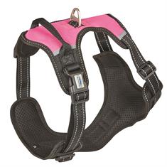 Dog Harness Weatherbeeta Anti-pull Black-Pink