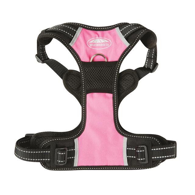 Dog Harness Weatherbeeta Anti-pull Black-Pink