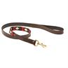 Dog Leash WeatherBeeta Polo Leather Brown-Black