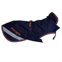 Dog Rug Bucas Therapy Dark Blue-Orange
