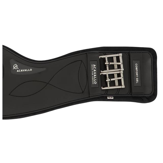 Dressage Girth Acavallo Comfort Gel Black