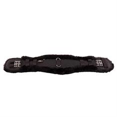 Dressage Girth BR Anatomic Sheepskin Black-Black