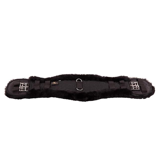 Dressage Girth BR Anatomic Sheepskin Black-Black
