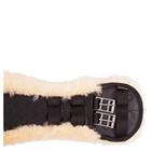 Dressage Girth BR Anatomic Sheepskin Black