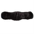 Dressage Girth BR Cheviot Lambskin Black-Black