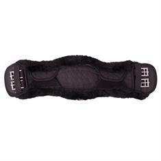 Dressage Girth BR Cheviot Lambskin Black-Black