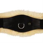 Dressage Girth BR Lincoln Sheepskin Black