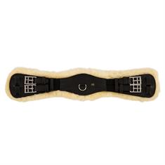 Dressage Girth BR Lincoln Sheepskin Black